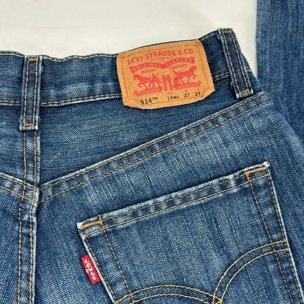 UEC Levi’s straight leg fit kids size 14